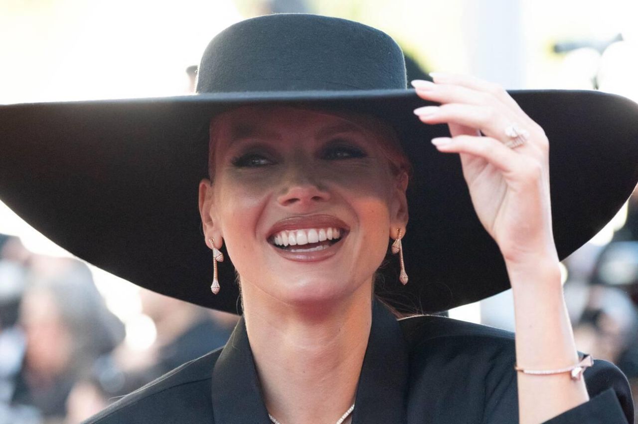 Amandine Petit at Kinds Of Kindness Premiere at The 77th Annual Cannes Film Festival09